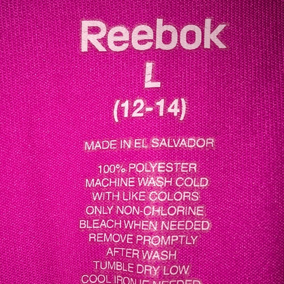 Pink Reebok shirt - Picture 2 of 3